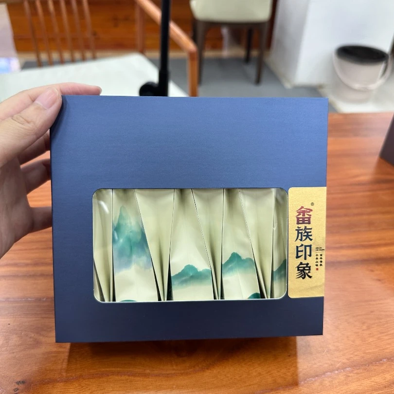 畲族印象2024年五彩白露寿眉50g礼盒装 泡袋5g*10泡茶叶