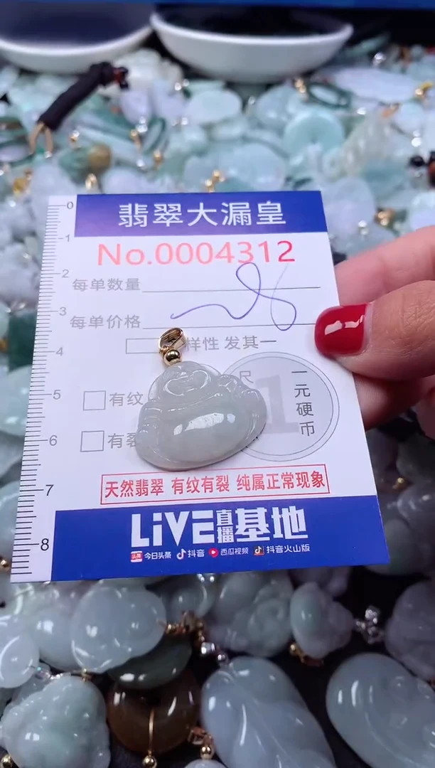 颈饰未镶嵌翡翠4312