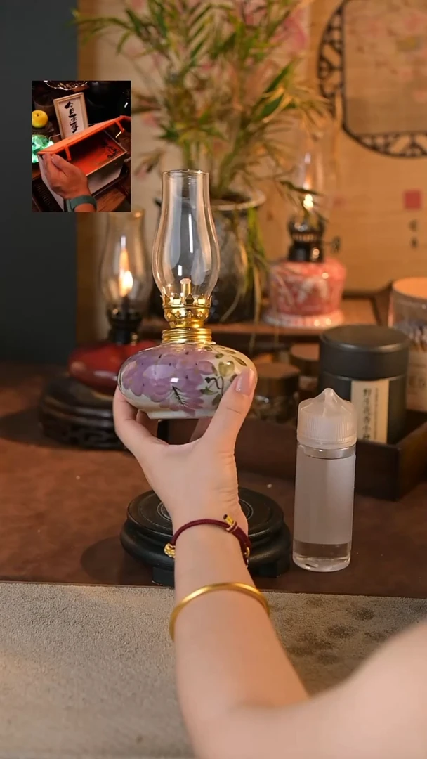景德镇陶瓷香薰灯摆件