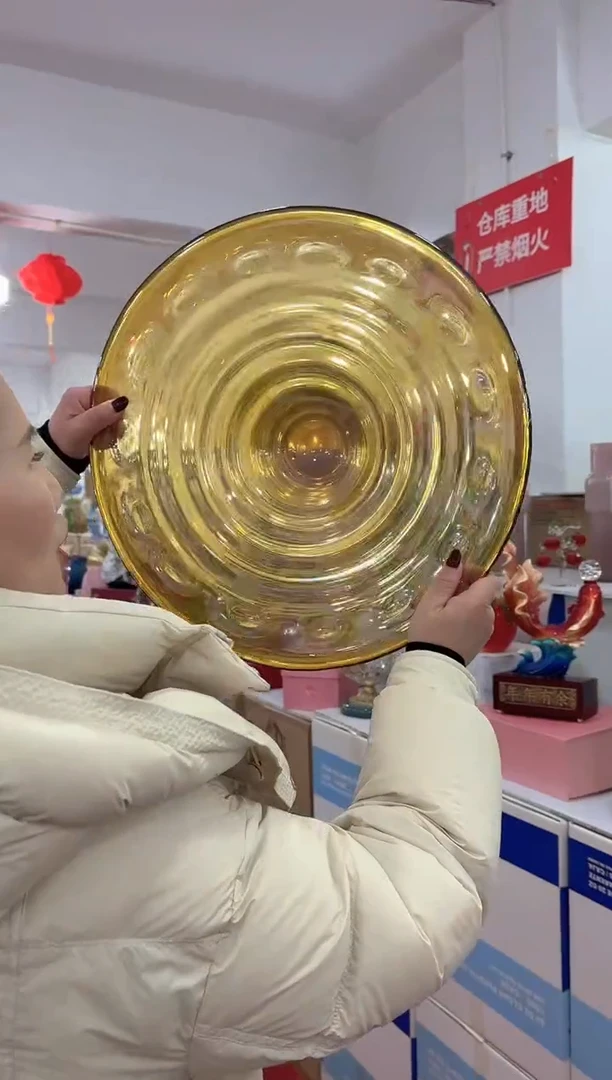 【闪购商品】无铅玻璃美全花器-j-11早