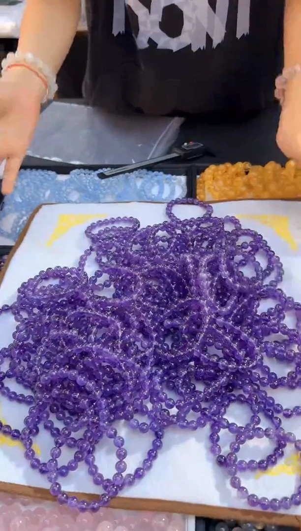 【闪购商品】水晶手串未镶嵌174/多样性发其一/卡9