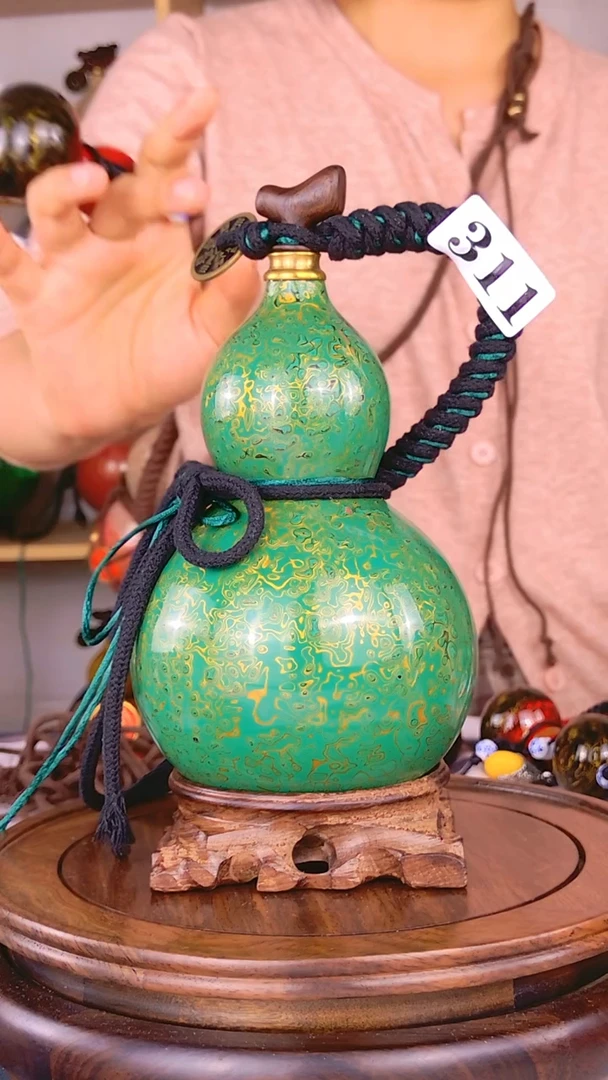 311大漆酒葫芦一物一拍 真葫芦真大漆
