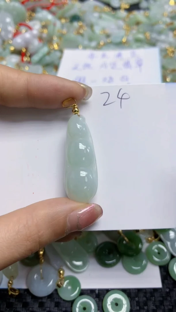 【闪购商品】翡翠颈饰合金   天然A货翡翠