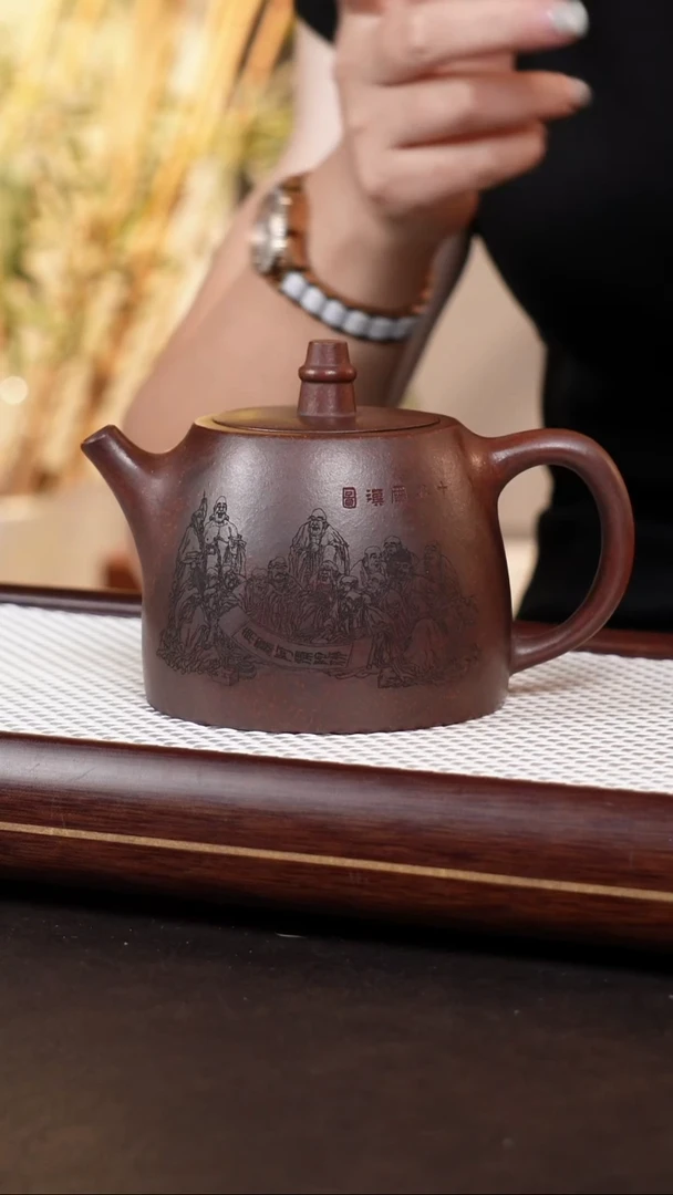 茶壶紫砂十八罗汉汉铎