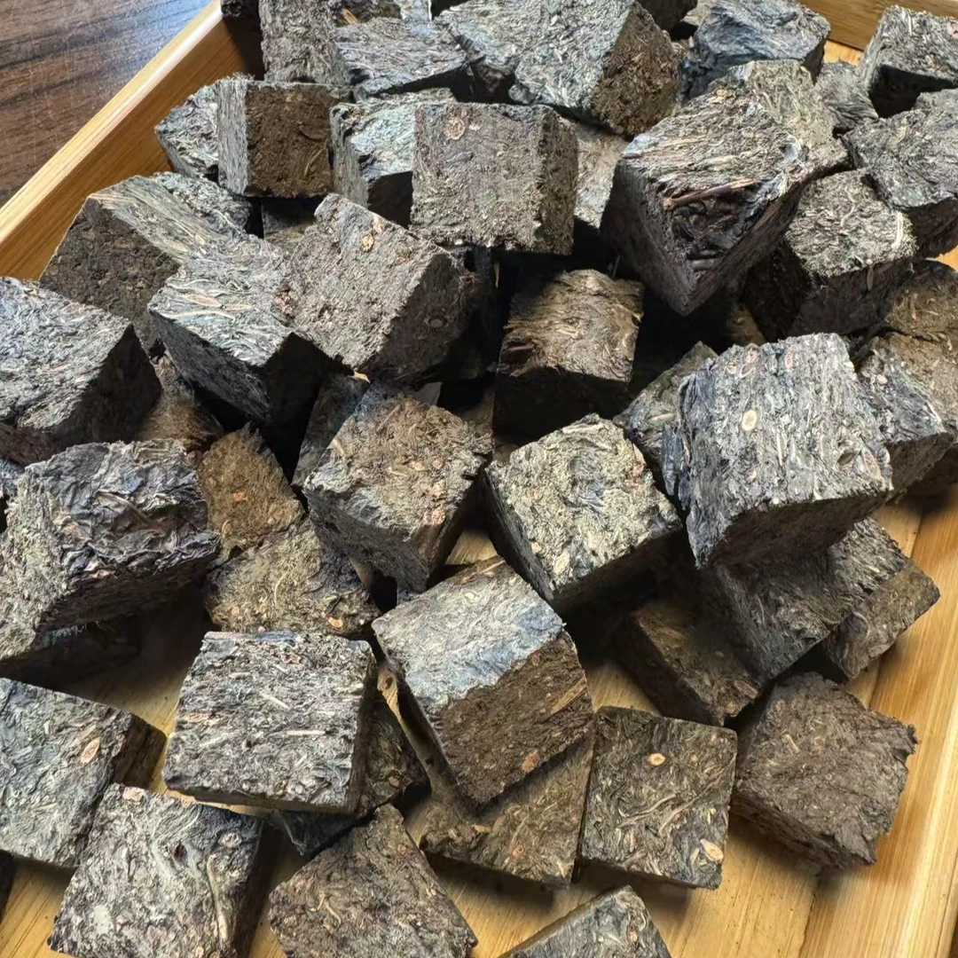 高家山黑茶2016年五龙山荒野老树千两金坨500g