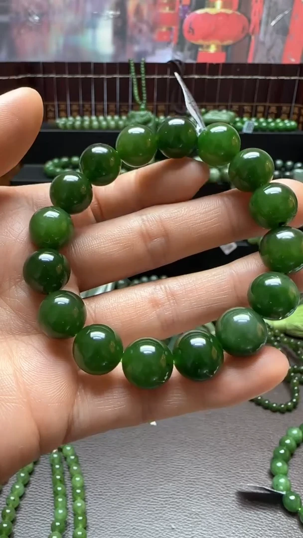 【闪购商品】和田玉（碧玉）手串未镶嵌手串