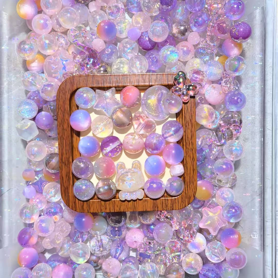 【粉雾紫烟】串珠+MIU系材料包