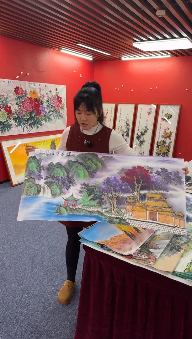 国画王大为老师三尺整张精品