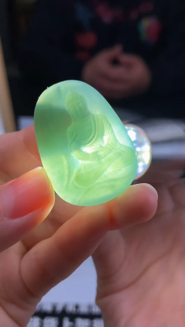 【闪购商品】定制翡翠未镶嵌吊坠-91135