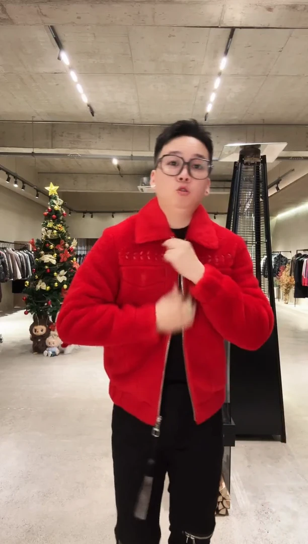 56码（170-185斤）男士兽王羊毛夹克