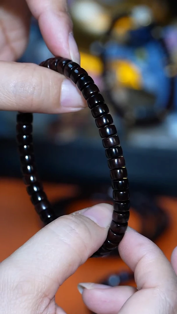 手串/手链黄花梨/降香黄檀【MOYU】海南黄花梨 4.5*7 文玩潮款手串