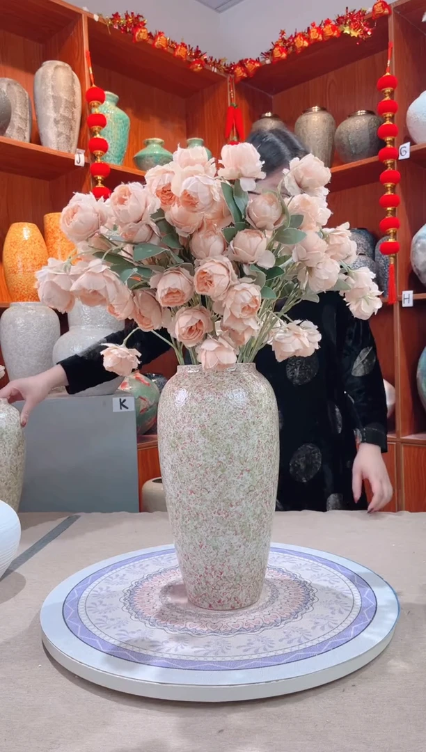 【闪购商品】瓶 陶瓷花瓶 无花 绿野仙踪 大号