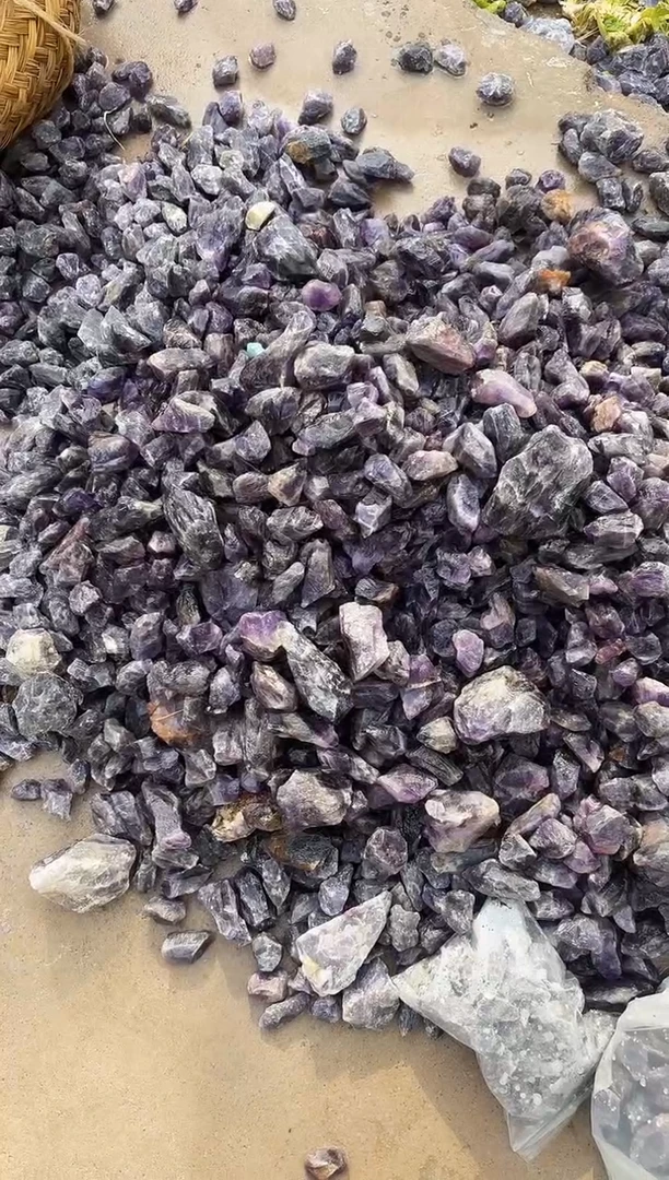 【闪购商品】水晶摆件未镶嵌紫水晶碎石  500g