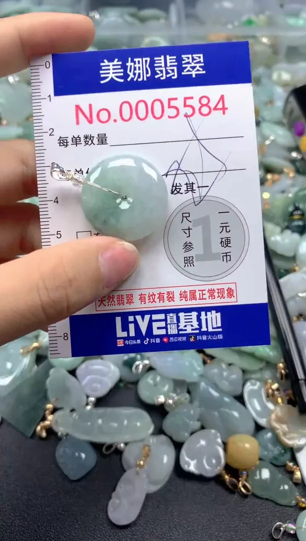 颈饰未镶嵌翡翠5584