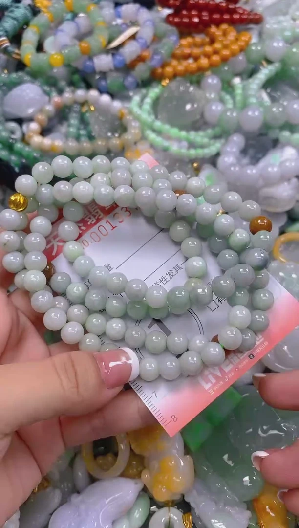 翡翠未镶嵌颈饰闪购0013378