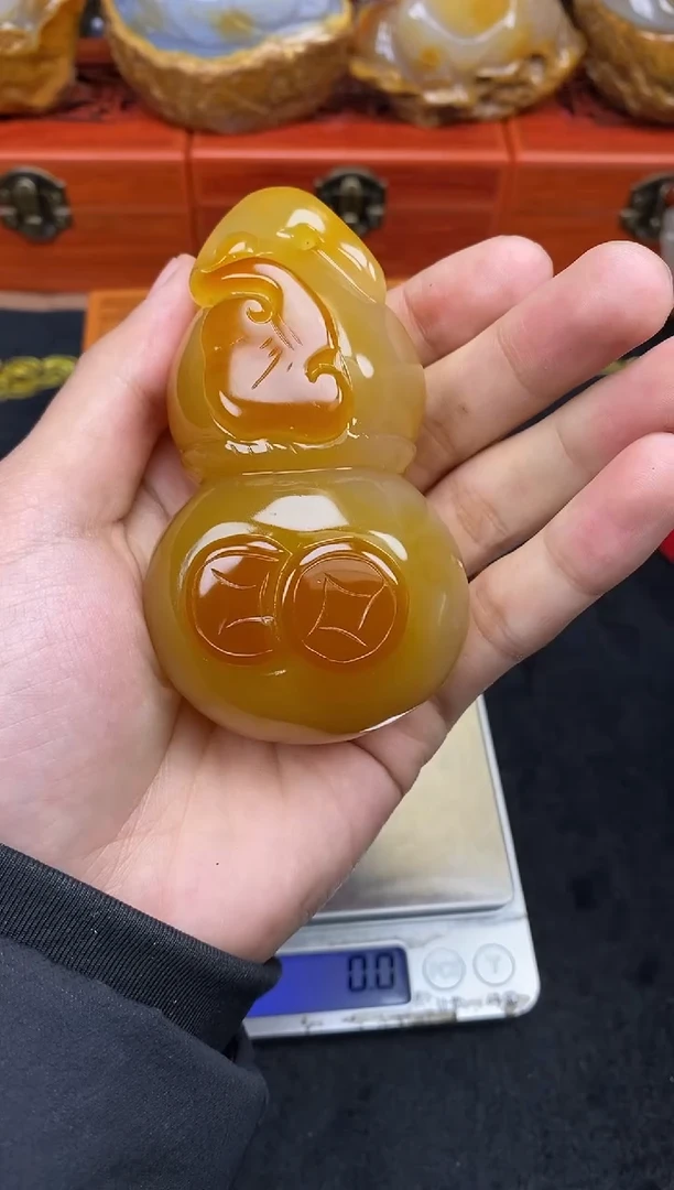 未镶嵌玛瑙/玉髓珠宝奇石焦***柜0