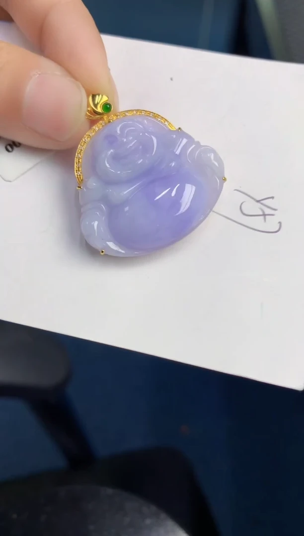 【闪购商品】翡翠颈饰18K金镶嵌000000000