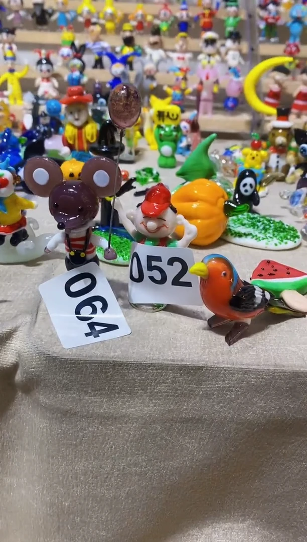【闪购商品】琉璃手工艺品3件摆件