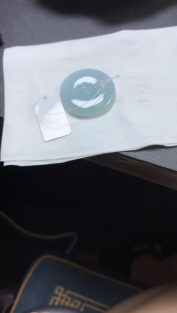 未镶嵌挂件翡翠发一件T91598