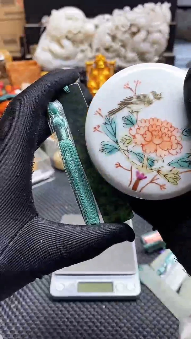 【闪购商品】瓷片瓷片瓷器 摆件1个