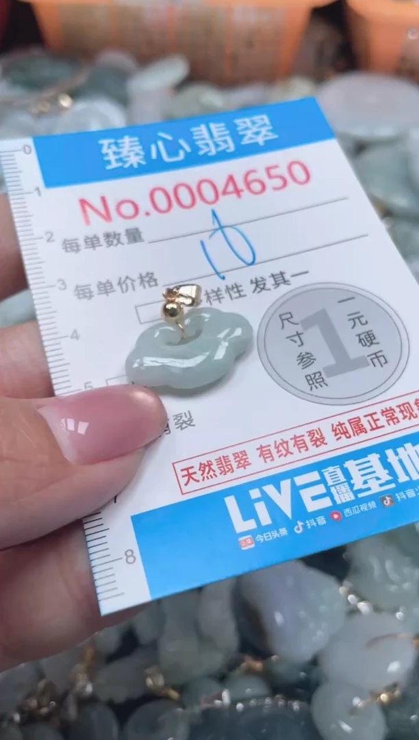 颈饰未镶嵌翡翠4650