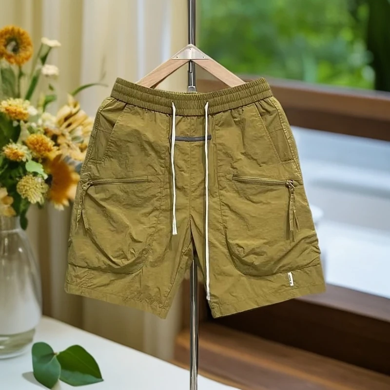 3516 Jotter2025男士时尚百搭夏季宽松薄款潮流抽绳运动休闲短裤