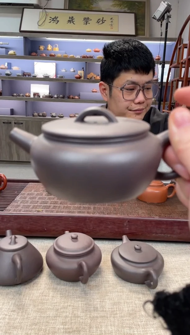 【闪购商品】紫砂茶壶天青 大彬诗意