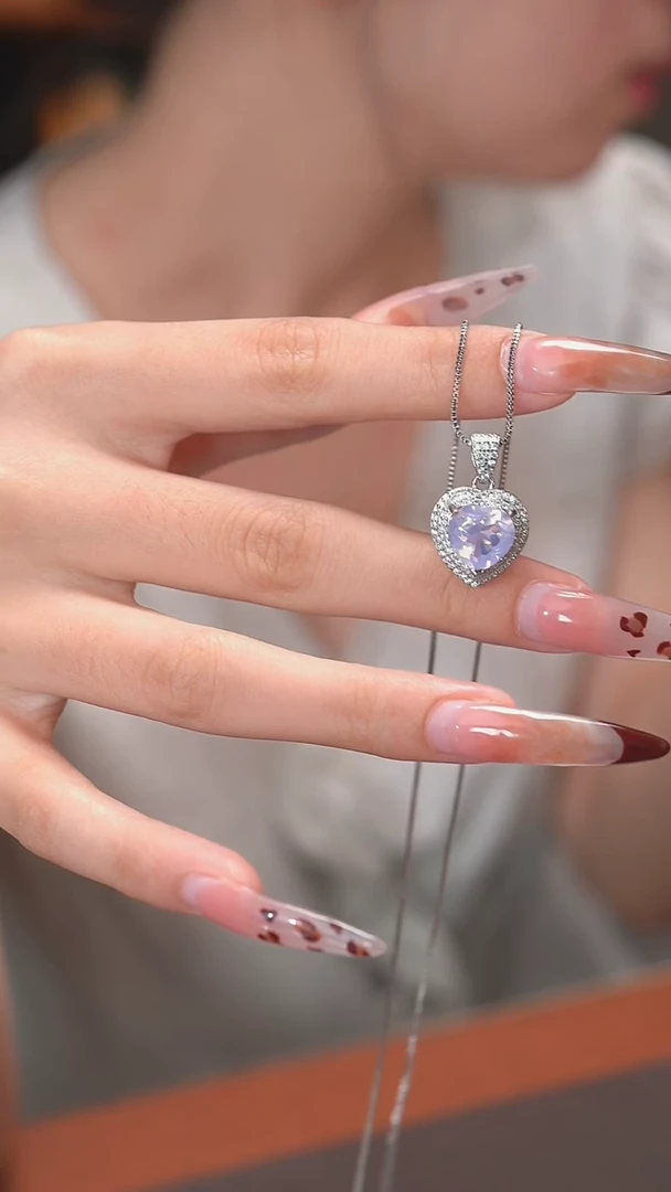 颈饰银S925镶嵌水晶JYDM24021350