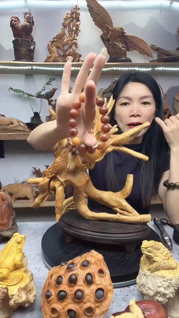 紫檀木类端景台秋*12356