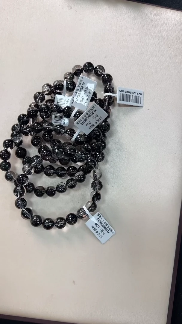 【闪购商品】水晶手链未镶嵌XL028约9mm多样性发一件