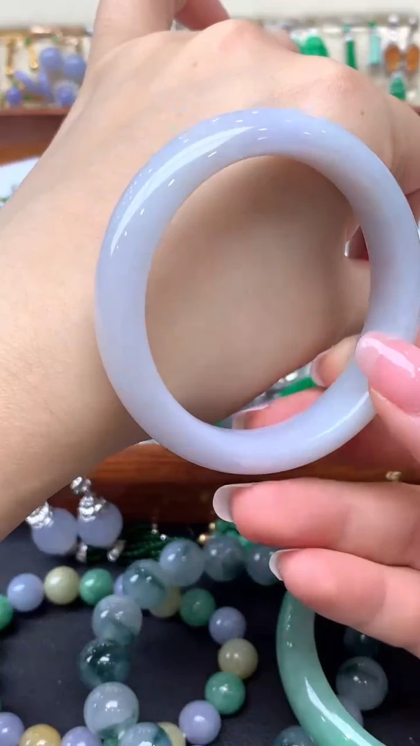 【闪购商品】翡翠手镯未镶嵌59-天然翡翠