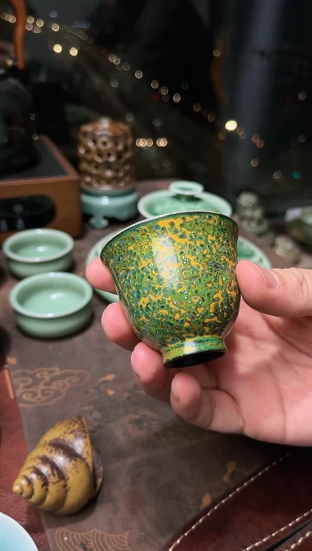 【闪购商品】全手·双非遗·大漆螺钿杯