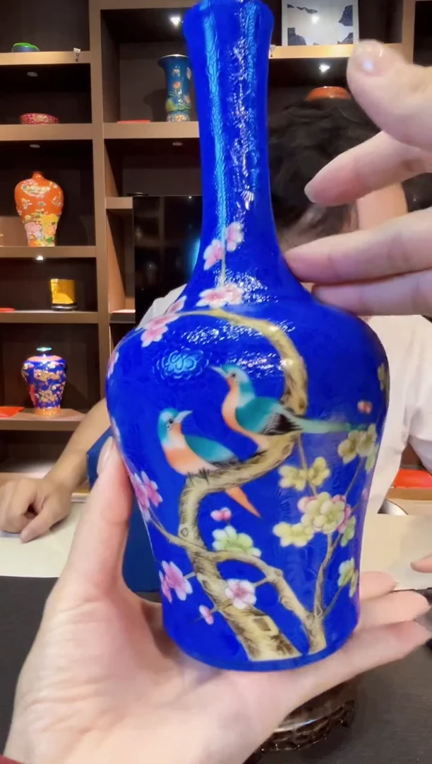 盖碗景德镇陶瓷张文月扒花专场448