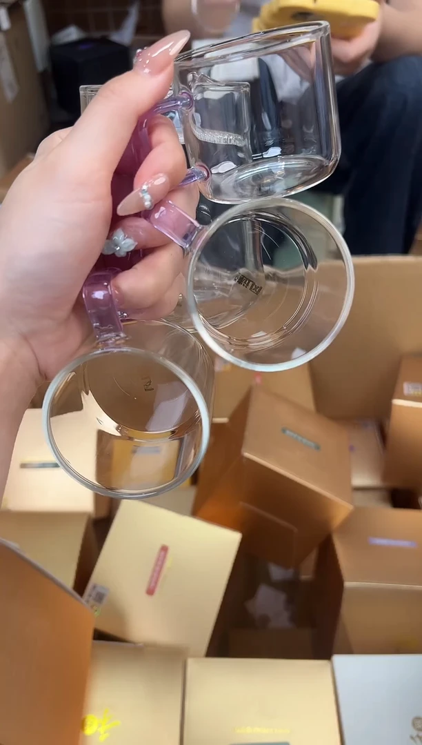 @@风迷新月浅紫+臻悦杯浅紫三只