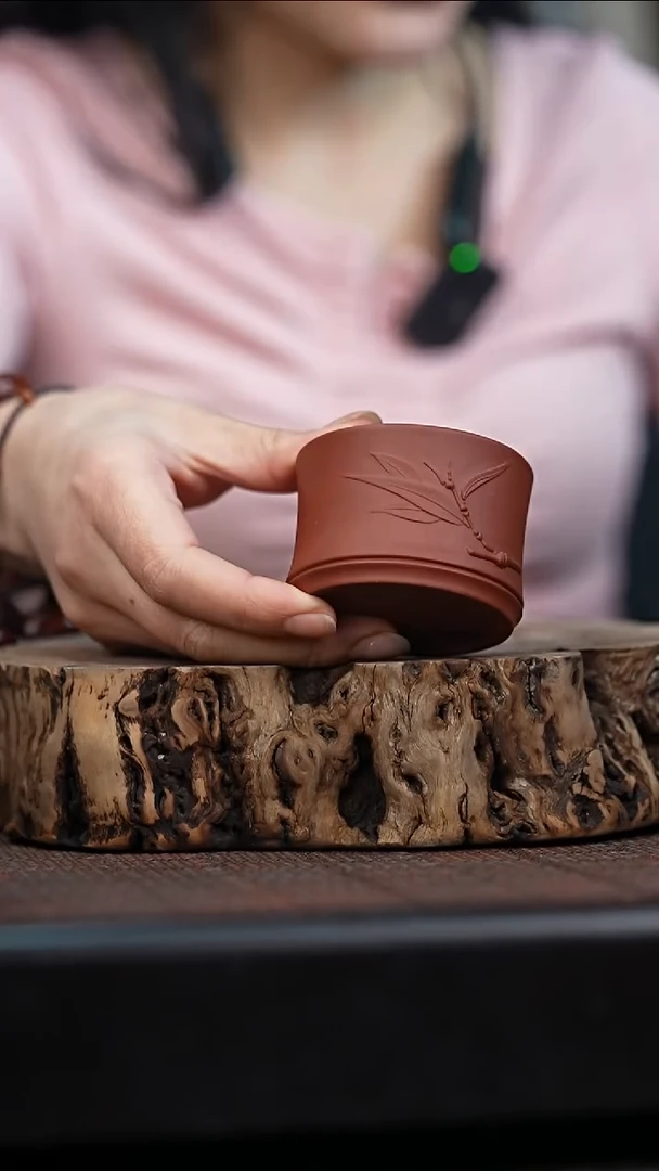 宜兴岁颐传砂原矿全手杯子