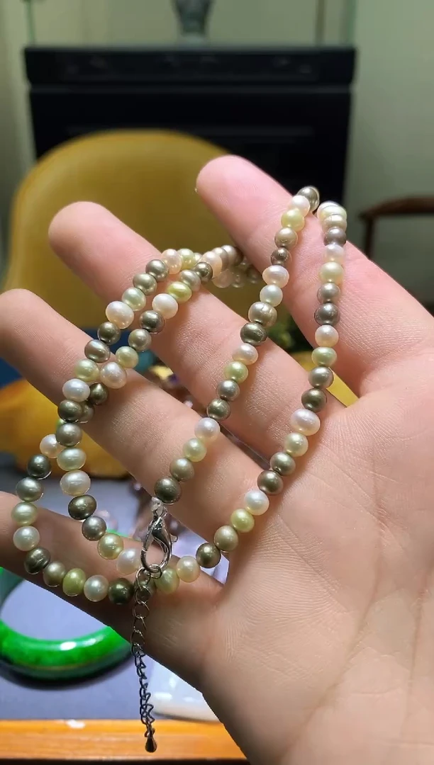 【闪购商品】淡水珍珠颈饰未镶嵌多样性发一件026