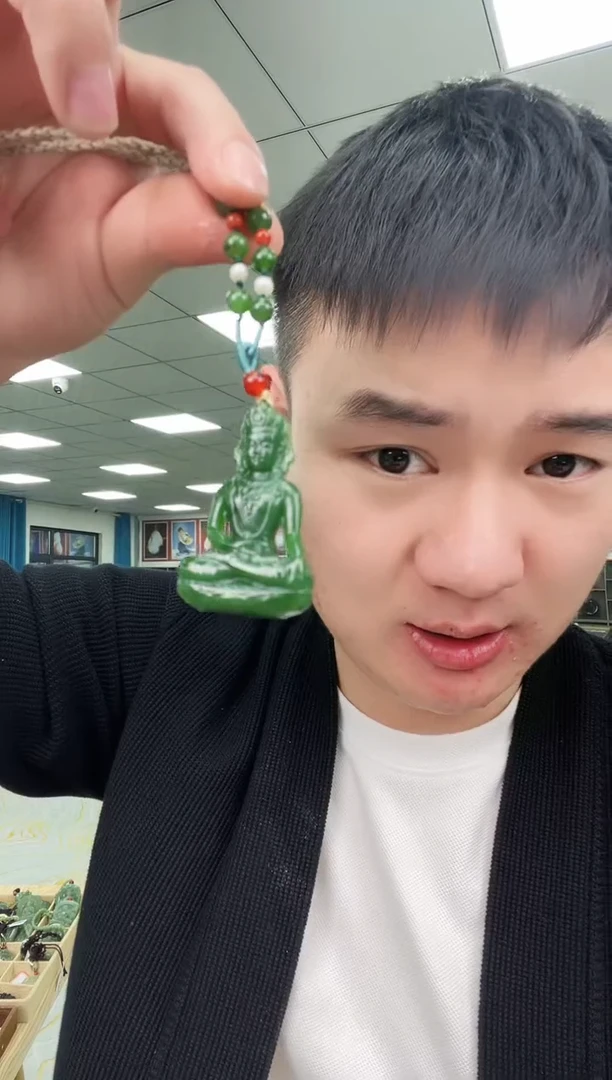 未镶嵌和田玉挂件b140多样性发其一