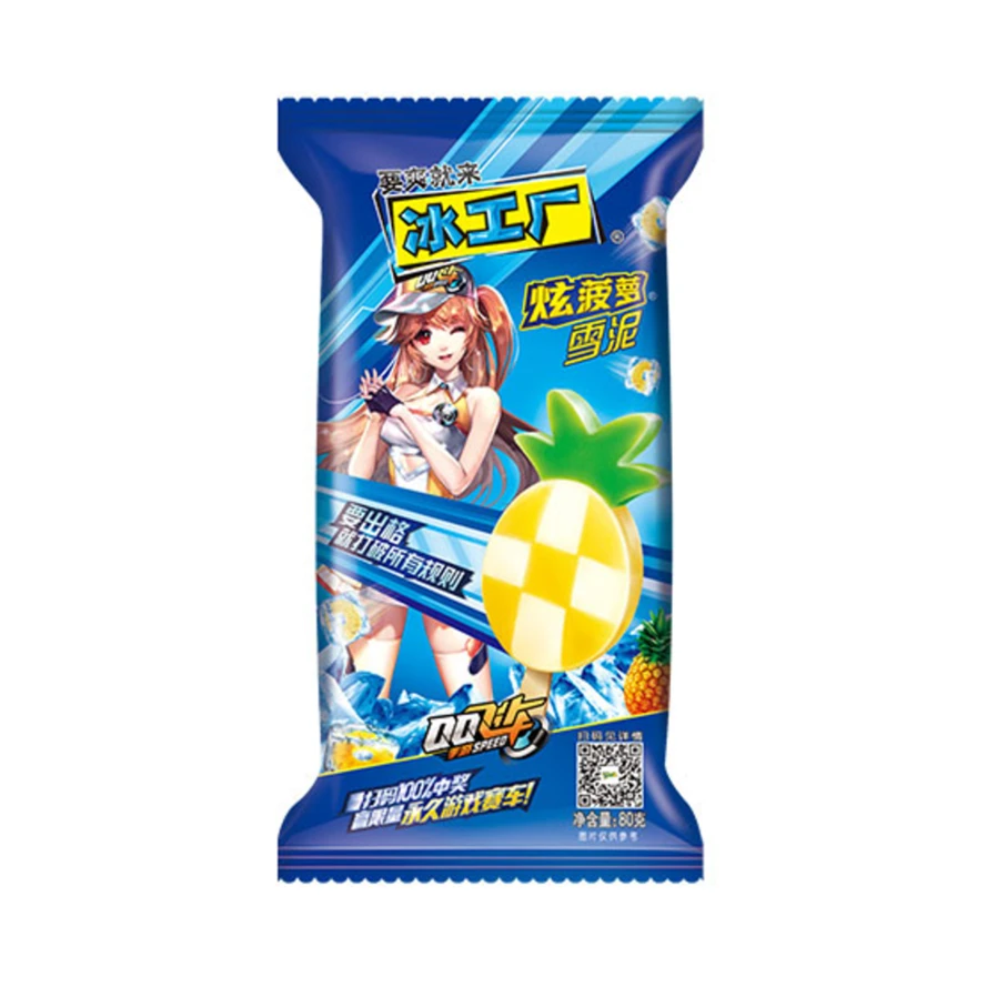 冰工厂炫菠萝雪泥80g