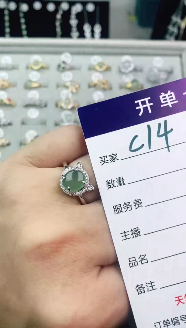 翡翠戒指未镶嵌11111111