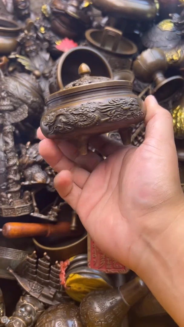 精美铜器，点击下单