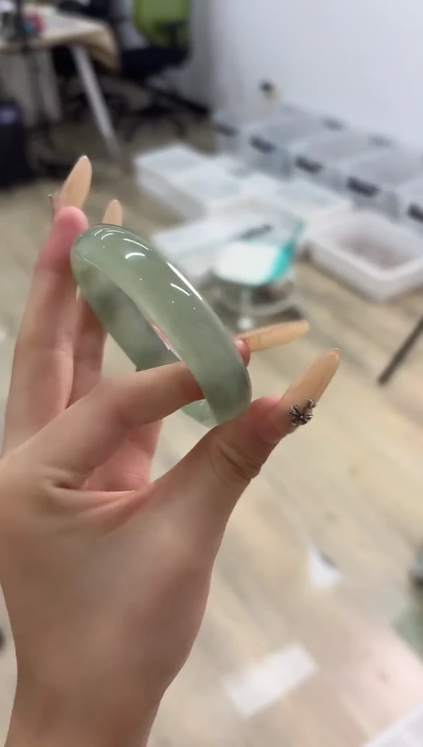 未镶嵌手镯石英质玉118-55D