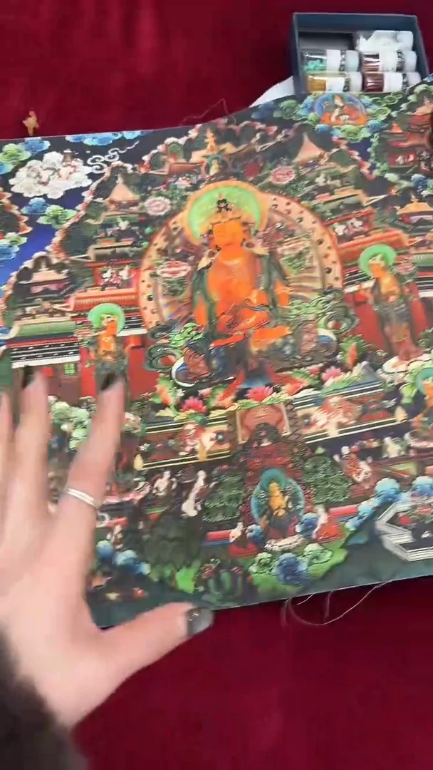 卷轴画唐卡16000