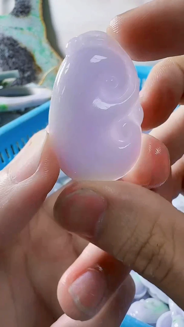 翡翠裸石缅甸翡翠A货文8891