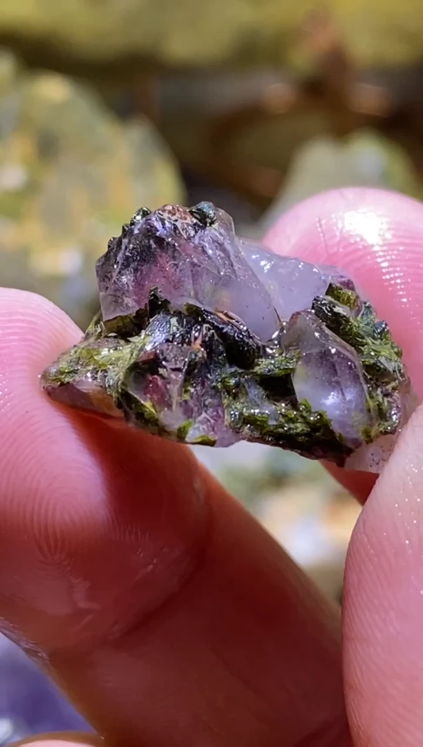 未镶嵌珠宝半成品水晶95号（很小）四川超七花园水晶