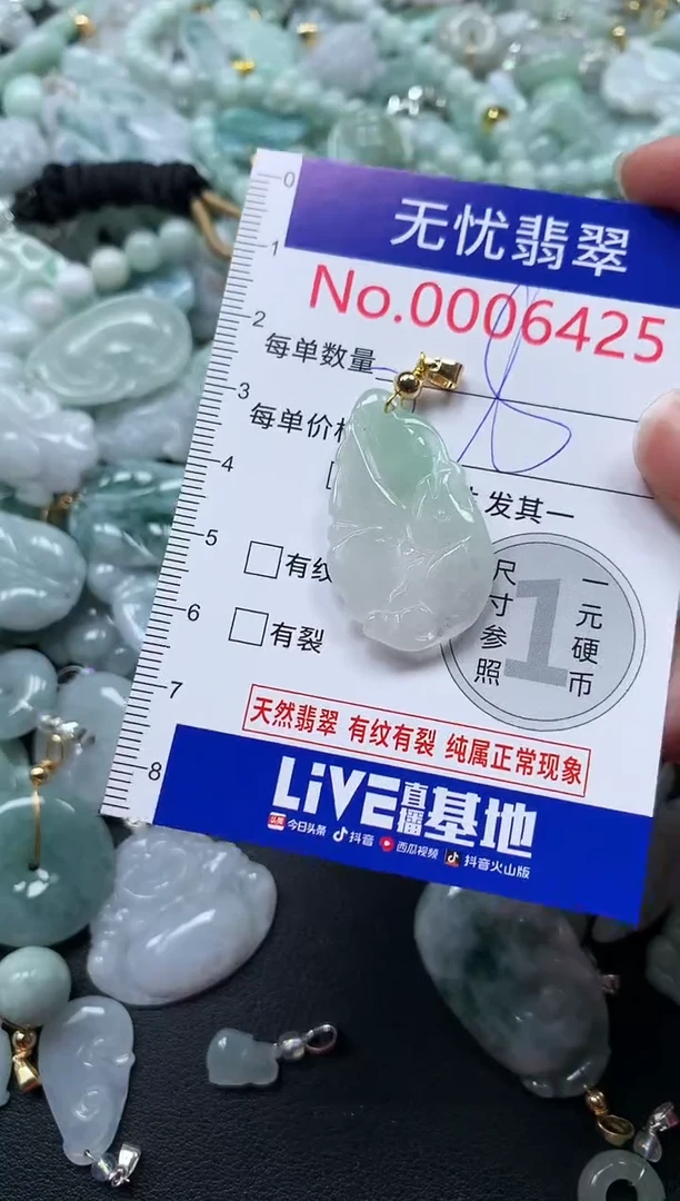 颈饰未镶嵌翡翠6425