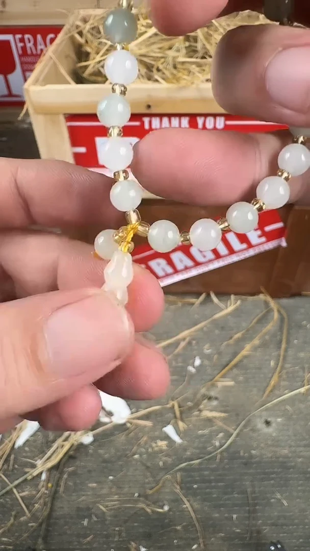 手串菩提根/象牙果和田-1