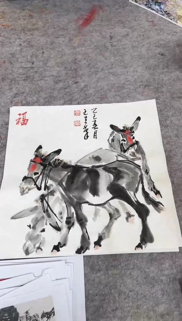 【闪购商品】国画张有涛老师绘画作品