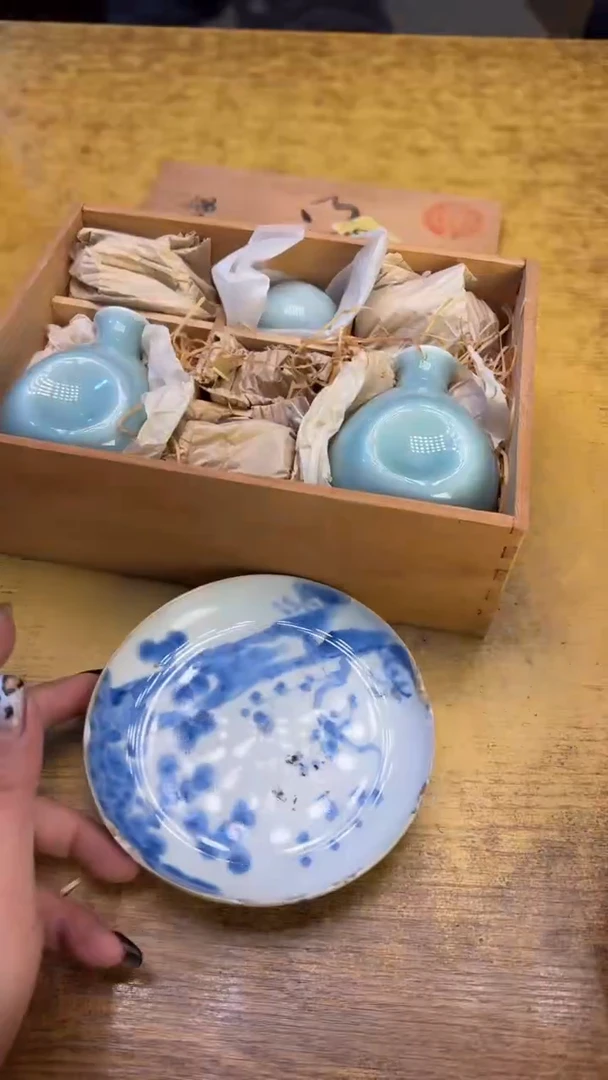 瓷器瓷器瑕疵破破13七件
