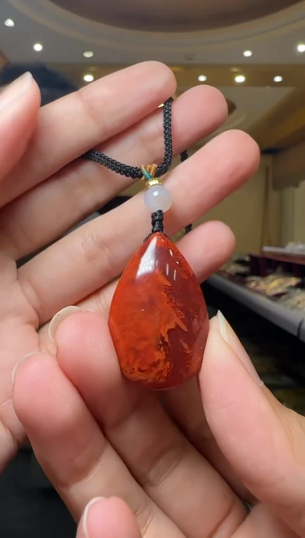 【闪购商品】南红玛瑙吊坠(不含链)未镶嵌南红吊坠孤品10号