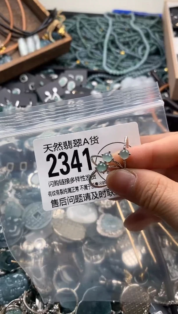 【闪购商品】翡翠颈饰未镶嵌多样性发其一2341